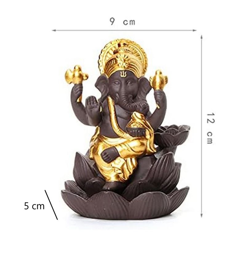 Comprar Elefante Ganesha Quemador Incienso 0335 en Electroshopy - Ángulo 3